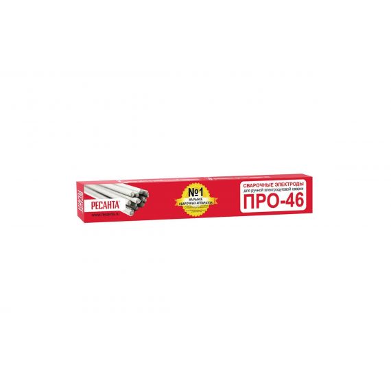 Электроды РЕСАНТА д.3,0мм ПРО-46 1кг (12)  71/6/36