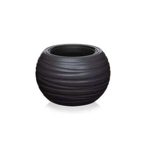 Кашпо 26,0 л Luna d395 мм графитовый