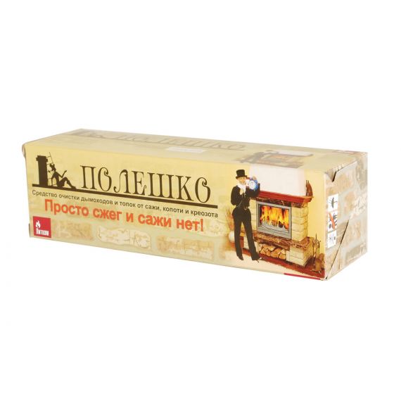 Полено для чистки дымохода ПОЛЕШКО 0,95кг. LK