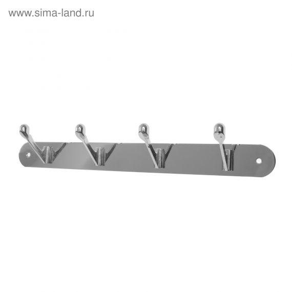 Вешалка 4-х местная (арт.309), цвет хром 857068, изображение 2