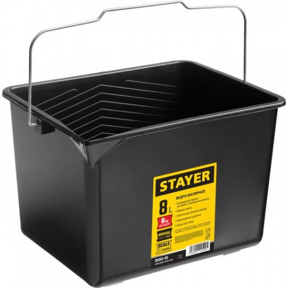 Ведро малярное пластиковое 8л STAYER  06092-08