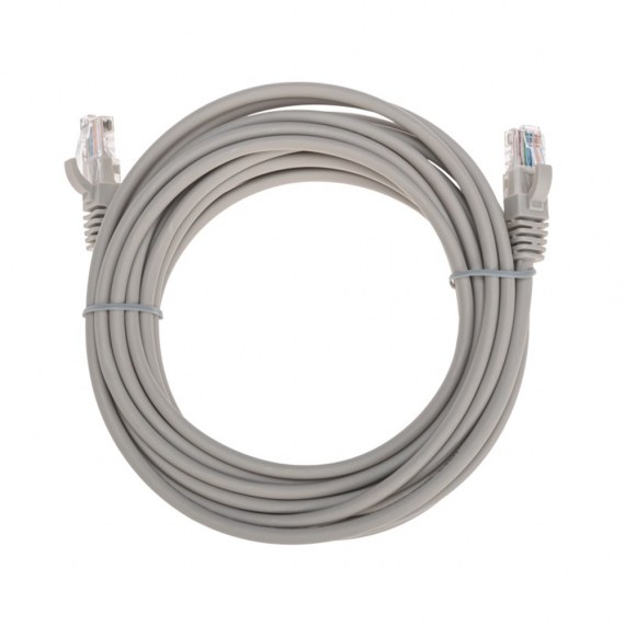 Компьютерный патч-корд F/UTP CAT 5E RJ45 3м. серый REXANT  02-0110-3
