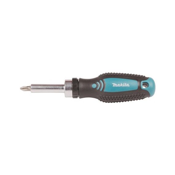 Отвертка ручная с реверсом и битой PH2 Makita D-58833