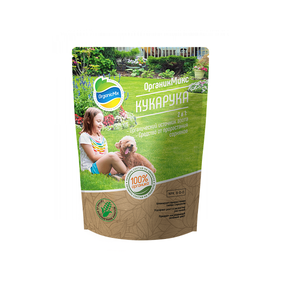 Удобрение ОрганикМикс Кукарука  NPK 9-0-0, 850г