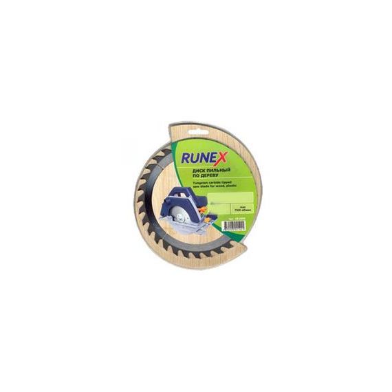 Диск пильный 190/30/20/z48 по дереву RUNEX