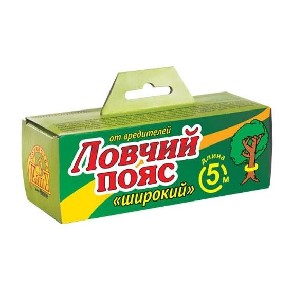 Ловчий пояс Широкий 5м от садовых вредителей  300338а