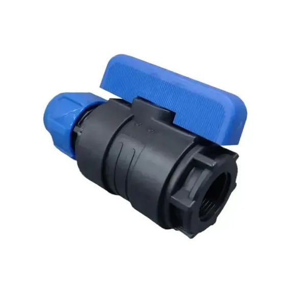Кран шаровый компрессионный ВР Дн 20  3/4" Ру 16 Valfex