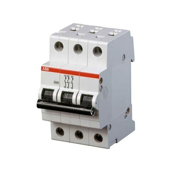 Автоматический выключатель ABB SH203L C16 3Р 16А 4,5кА (2CDS243001R0164)
