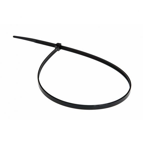 Хомут 4,8*450 REXANT нейлон черный 100шт 07-0451-5