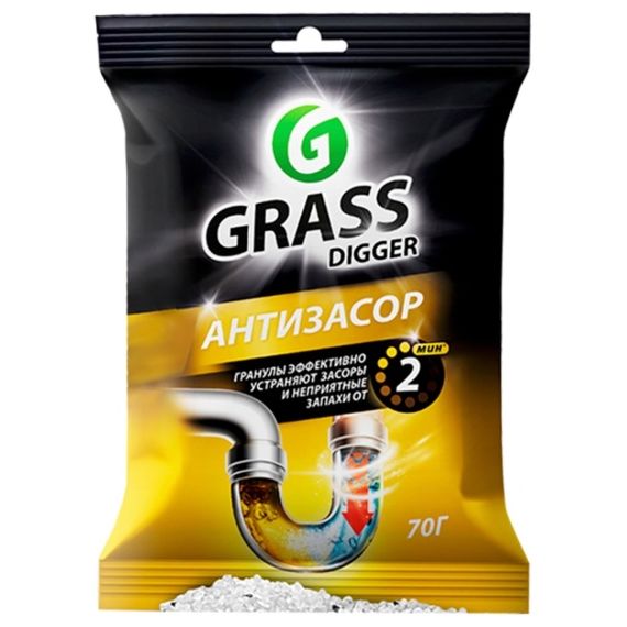 Средство для прочистки труб GraSS 70 гр 79553  QR