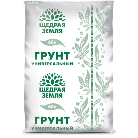 Грунт Щедрая Земля универсальный 60л  83974