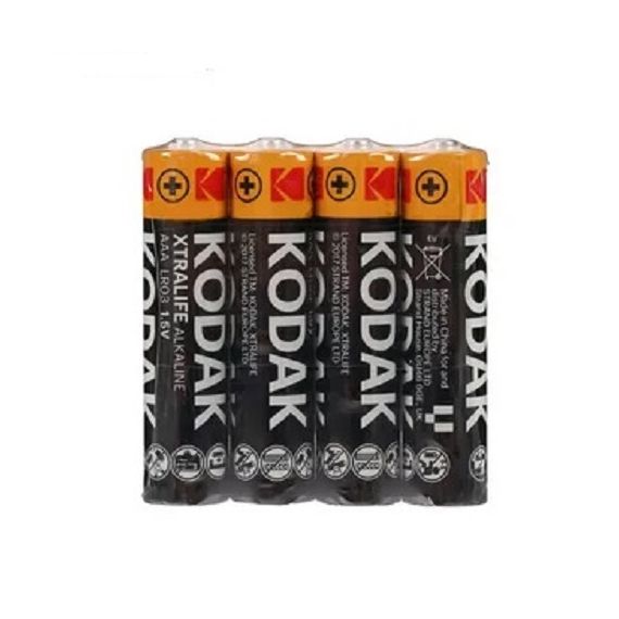 Элемент питания Kodak LR03 ААА 4шт (спайка)  16998