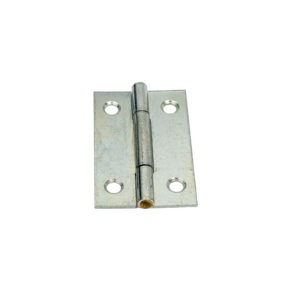 Петля узкая 40*26*0,9 VORMANN оцинкованная, латунный штифт  д162