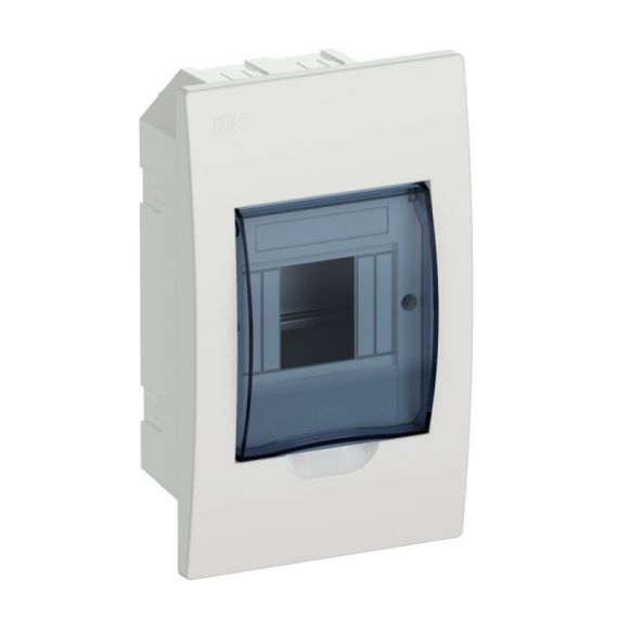 Корпус встраиваемый ЩРВ-П-4 Krepta 3 IP41 пластик. бел. IEK MKP12-V-04-40-20/ 67749