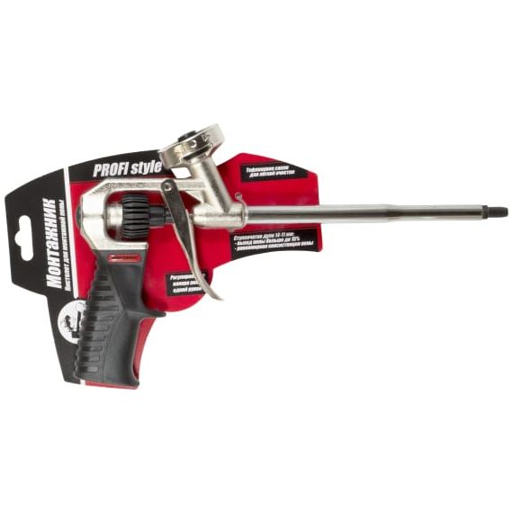 Пистолет для монтажной пены Монтажник PROFI style  600008