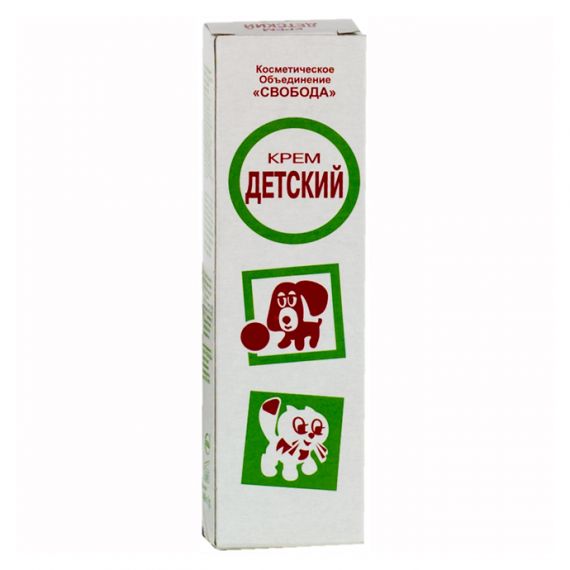 Крем ДЕТСКИЙ 40г. Свобода  QR