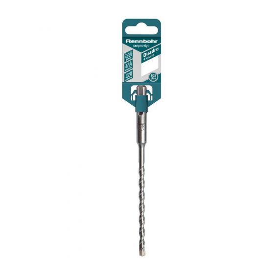 Бур SDS+ 20*310мм Rennbohr Quadro по бетону 4грани  512031