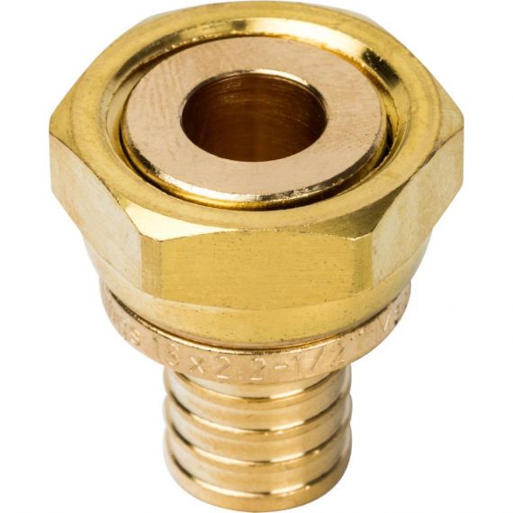 Переходник с накидной кайкой STOUT 16xG 1/2  SFA-0019-001612