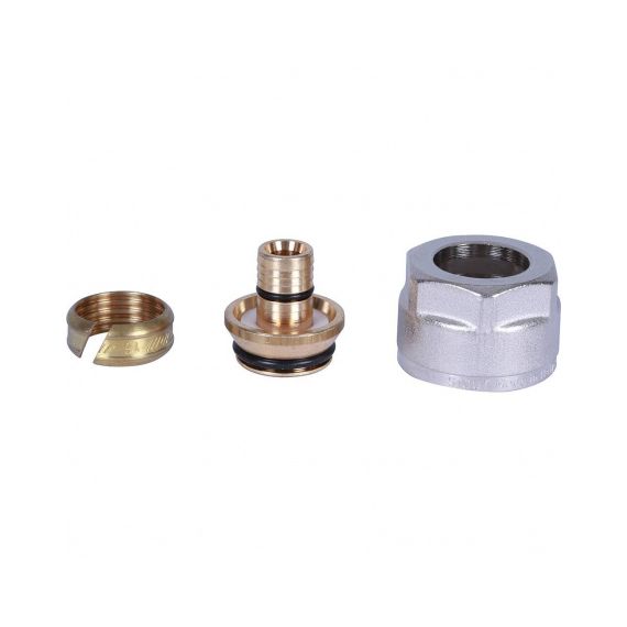 Фитинг компрессионный для труб PEX-AL-PEX STOUT 16х2,6x3/4   SFC-0026-162634