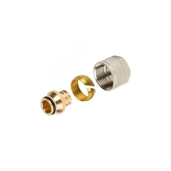 Фитинг компрессионный для труб PEX евроконус STOUT 20х2,0x3/4   SFC-0020-002020