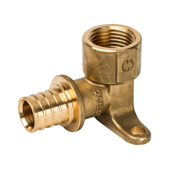 Угольник настенный с креплением 20х Rp 1/2 STOUT   SFA-0009-002012