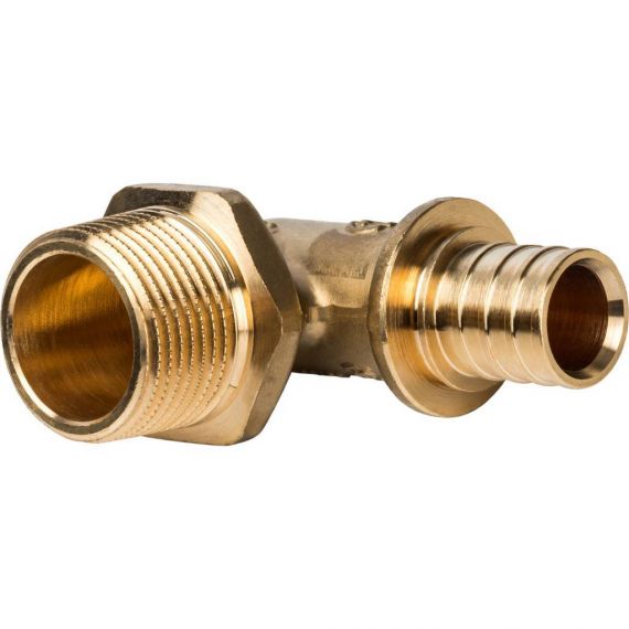 Угольник переходник с наружной резьбой 20хG 3/4 STOUT   SFA-0005-002034