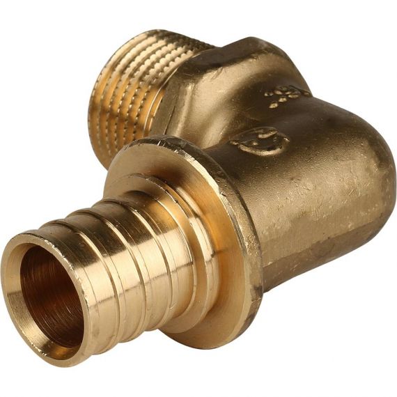 Угольник переходник с наружной резьбой 20хG 1/2 STOUT   SFA-0005-002012