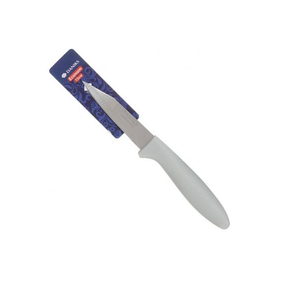 Нож кухонный Эконом 9см для овощей нерж, ручка пласт. DANIKS YW-A054-PA/239331
