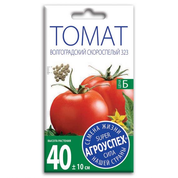 Семена Агроуспех Томат Волгоградский скороспелый 323 0,3г