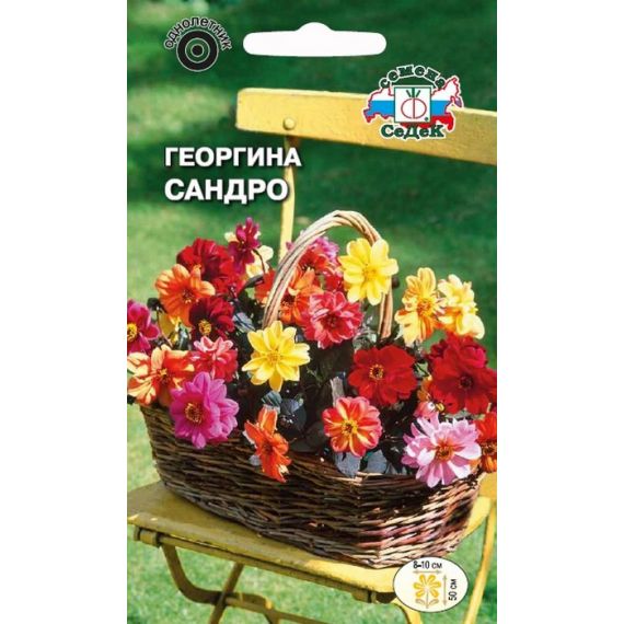 Семена СЕДЕК ГЕОРГИНА Сандро 20шт