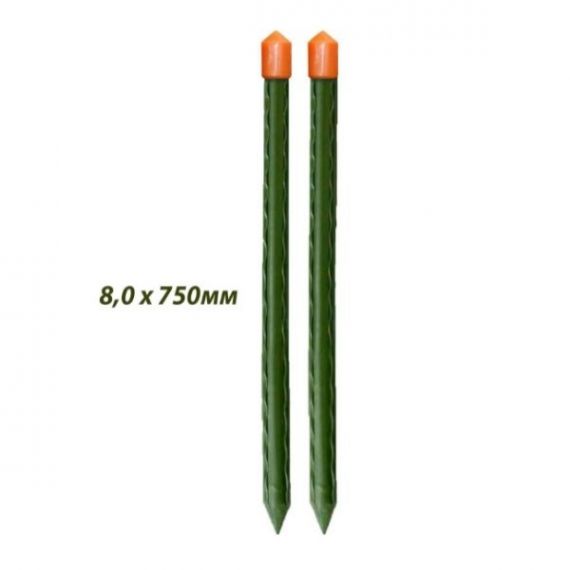 Колышки 0.75м труба пластик 1шт  GYB-08-750