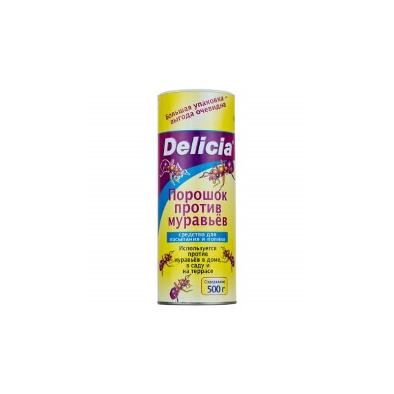DELICIA порошок от муравьев 500гр  01050/1050-1/ 11523