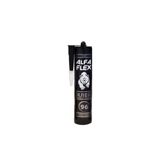 Клей жидкие гвозди ALFA Flex 96 универсальный прозрачный  280мл  534266/ 56459##
