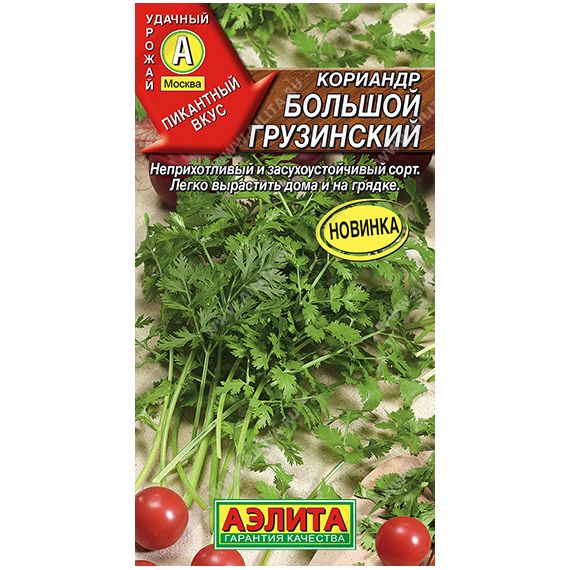 Семена Аэлита Кориандр Большой грузинский 3г