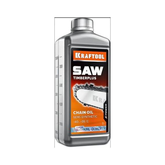 Масло цепное KRAFTOOL TimberPlus 1,0л полусинтет.  41521-1