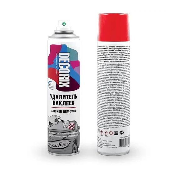 Удалитель наклеек DECORIX 400мл  0146-01