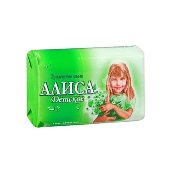 Мыло детское АЛИСА 150гр  1320107/34741  QR