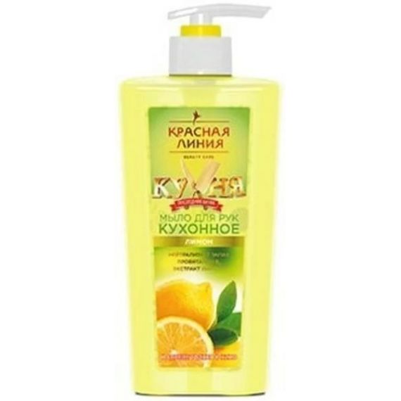 Мыло жидкое Красная линия  Кухонное   500 гр    432746