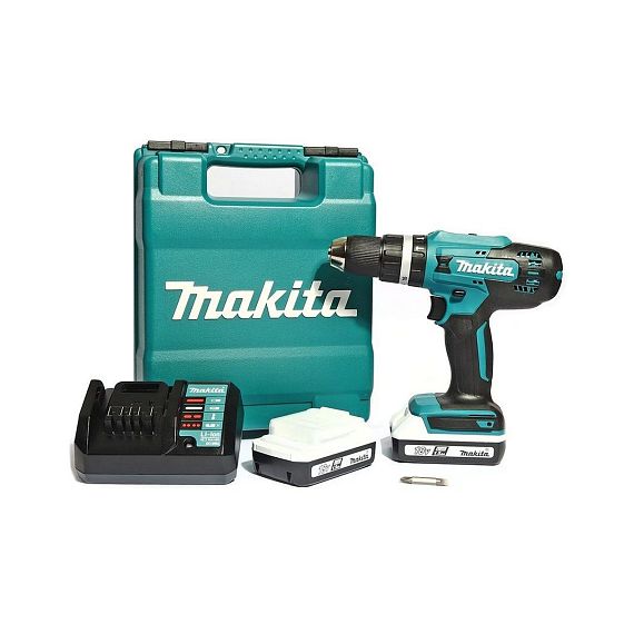 Дрель аккумуляторная Makita DF 488D002 18V 2*1,5Ач Makita