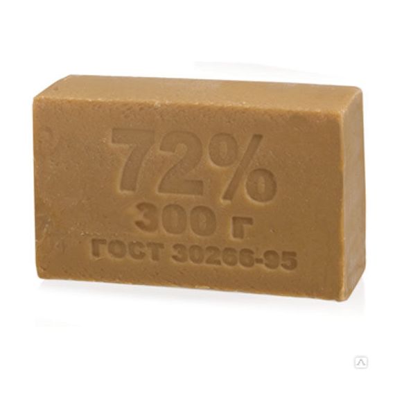Мыло хозяйственное 72% 300гр. 80411