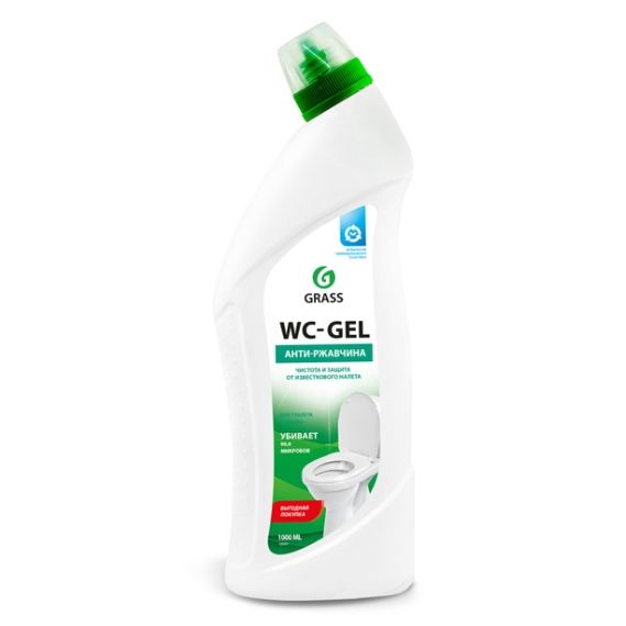 Cредство для чистки сантехники Grass wc gel 1000 мл 46793
