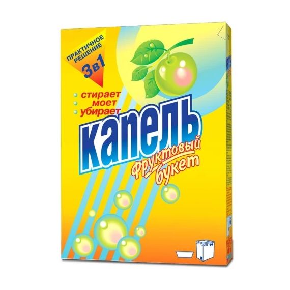 Стиральный порошок АИСТ Капель-фруктовый букет 400гр  4301020008