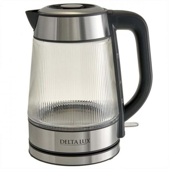 Чайник электр. DELTA LUX DE-1024 1,7л стекло